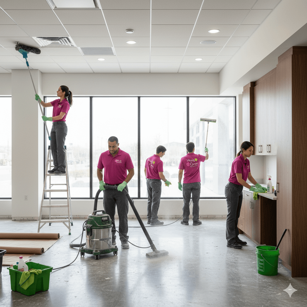 Post construction cleaning services Houston and Katy